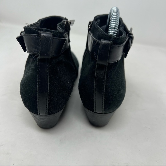 Aquatalia suede black ankle boots size 6.5 - Picture 3 of 7